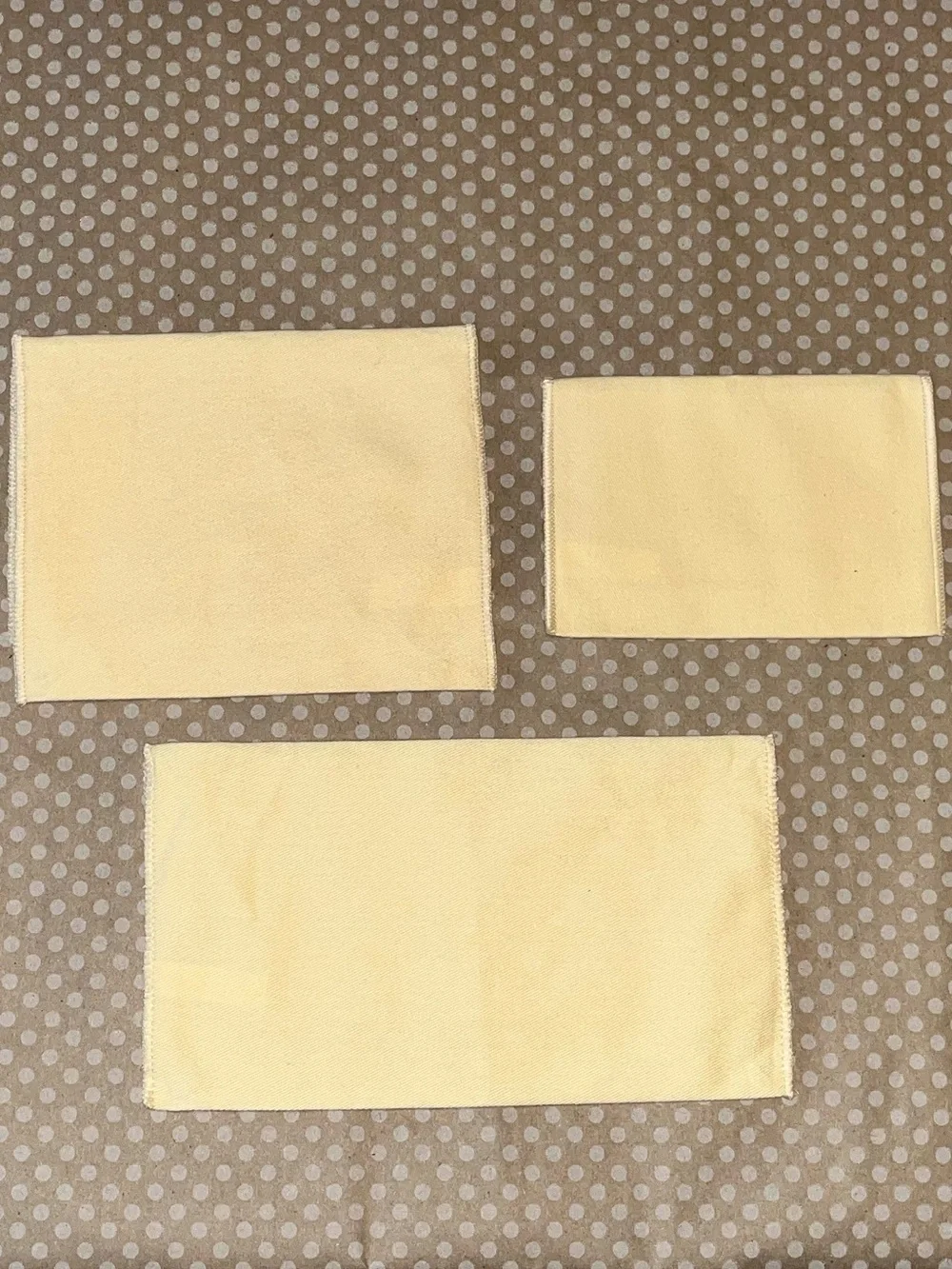 Louis Vuitton Brown and Cream Accessory Gift Boxes and Dust Bags